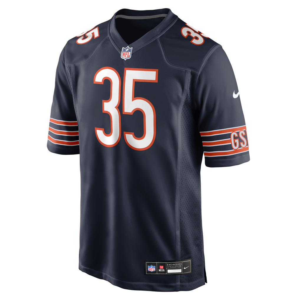 Men's Chicago Bears Wayne Matthews II Navy Team Game Jersey
