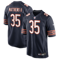 Men's Chicago Bears Wayne Matthews II Navy Team Game Jersey