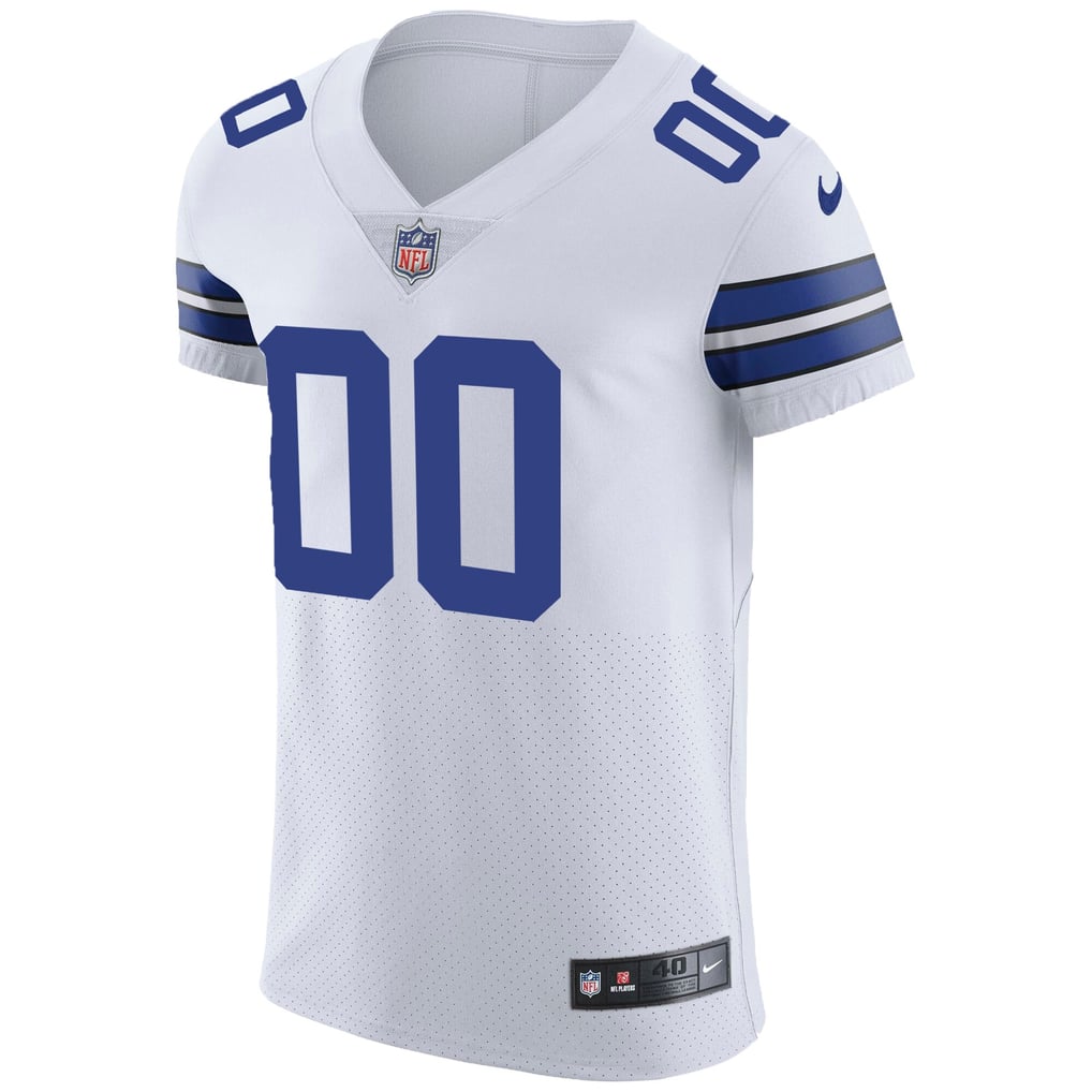 Men's Dallas Cowboys White Vapor Untouchable Custom Elite Jersey
