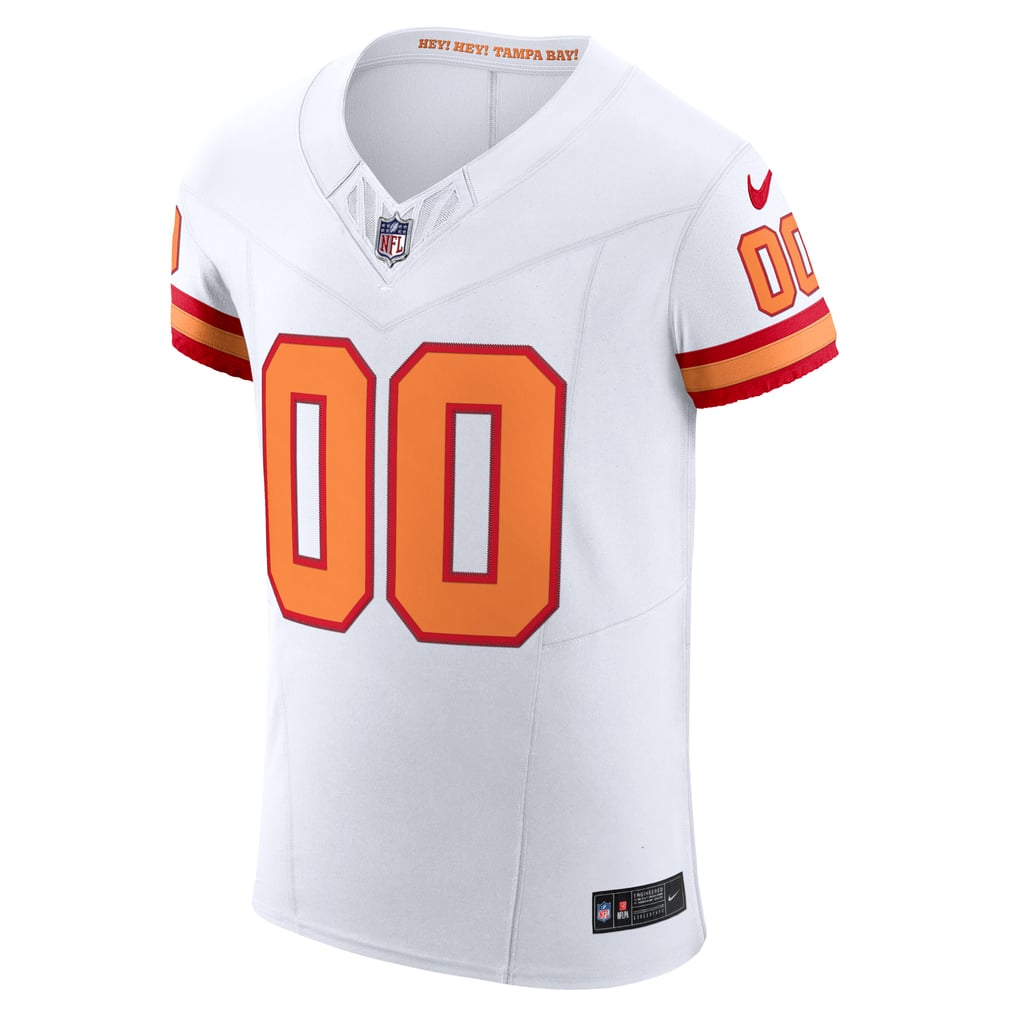 Men's Tampa Bay Buccaneers White Vapor F.U.S.E. Custom Elite Jersey