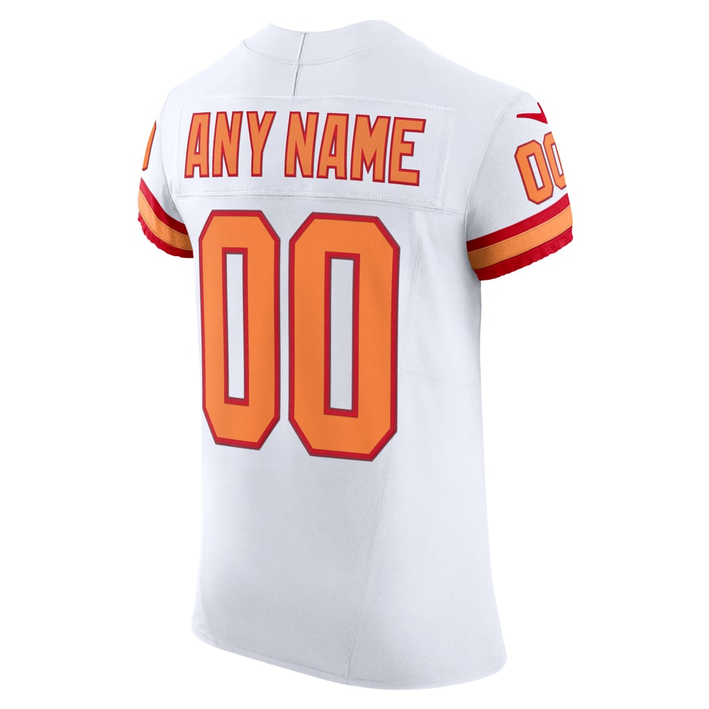 Men's Tampa Bay Buccaneers White Vapor F.U.S.E. Custom Elite Jersey