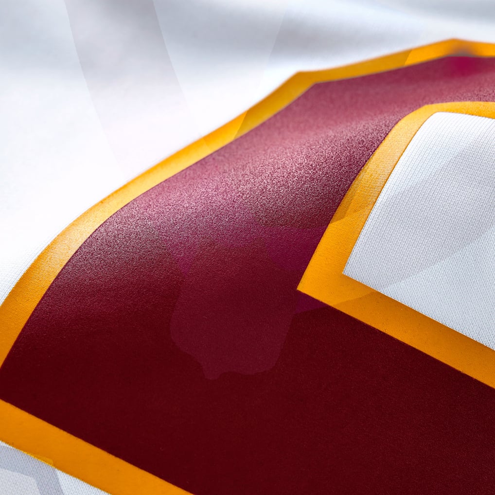 Men's Washington Commanders White Game Super Bowl Era Custom Jersey