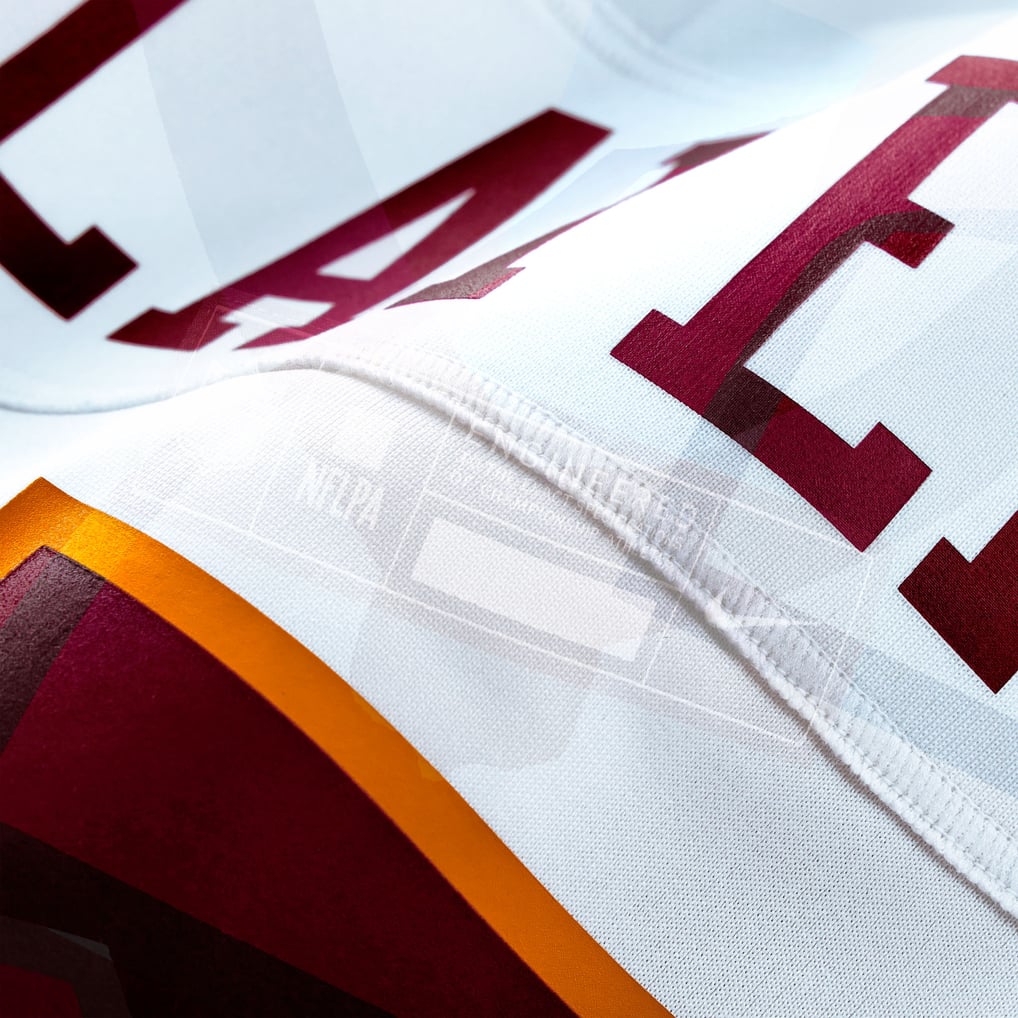 Men's Washington Commanders White Game Super Bowl Era Custom Jersey