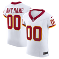 Men's Washington Commanders White Vapor F.U.S.E. Elite Custom Jersey