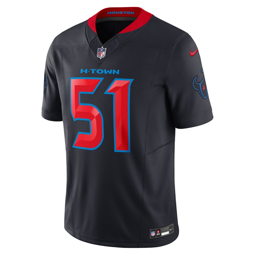 Men's Houston Texans Will Anderson Jr. Navy 2nd Alternate Vapor F.U.S.E. Limited Jersey