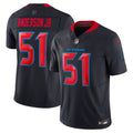 Men's Houston Texans Will Anderson Jr. Navy 2nd Alternate Vapor F.U.S.E. Limited Jersey
