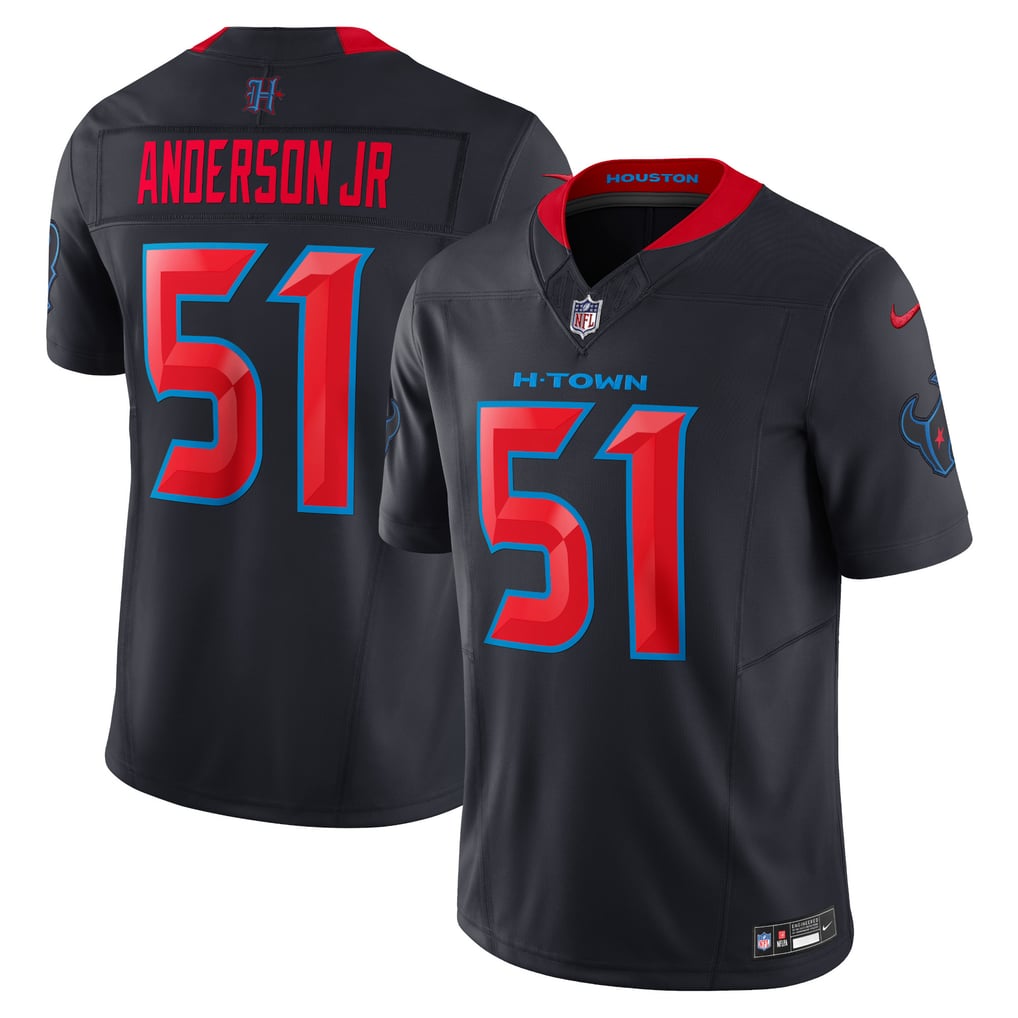 Men's Houston Texans Will Anderson Jr. Navy 2nd Alternate Vapor F.U.S.E. Limited Jersey