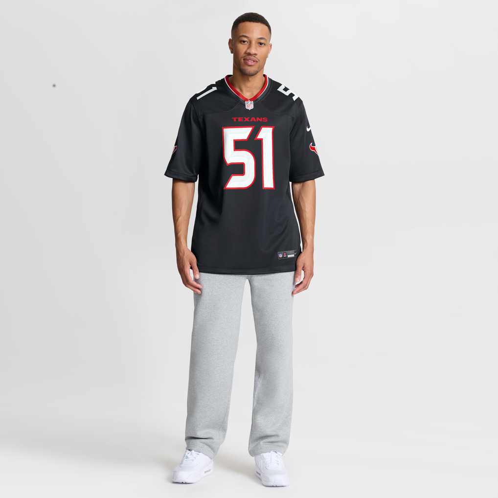 Men's Houston Texans Will Anderson Jr. Navy Game Jersey
