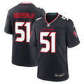 Men's Houston Texans Will Anderson Jr. Navy Game Jersey