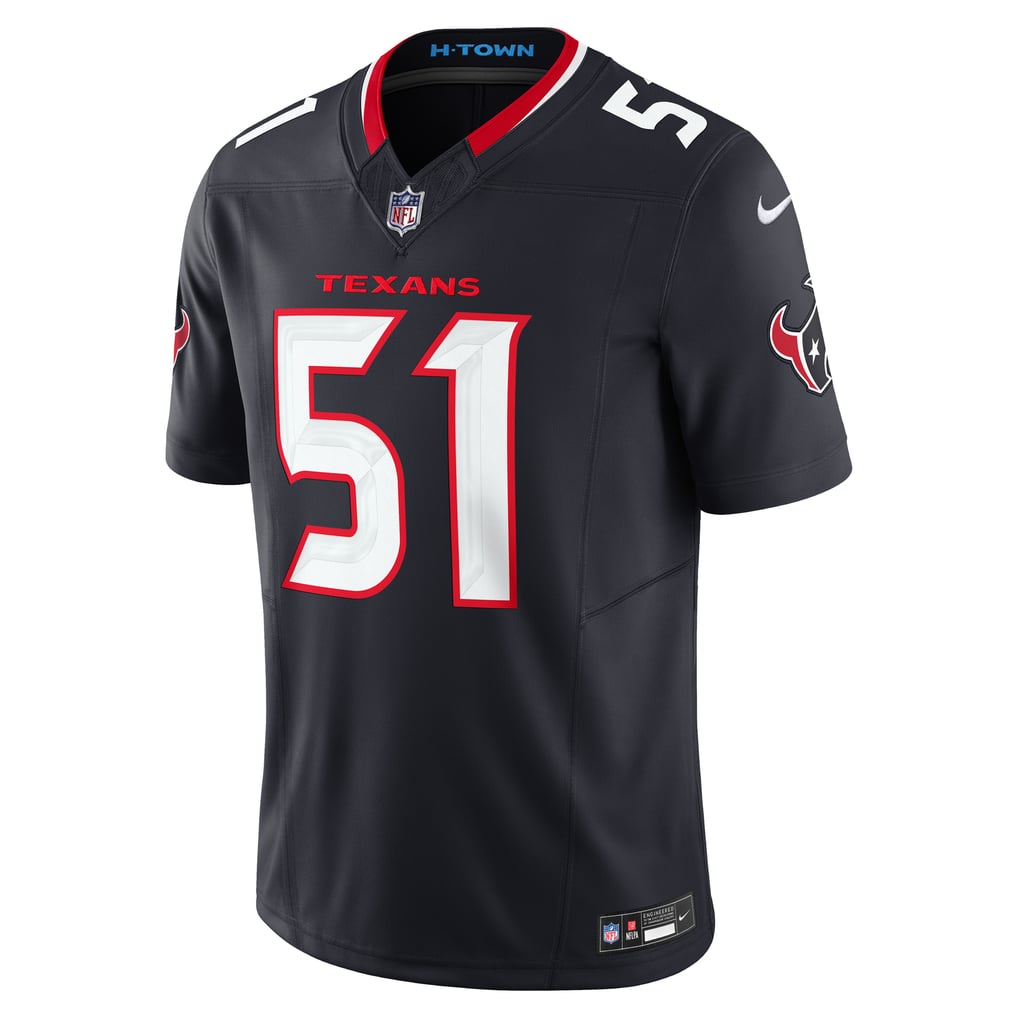 Men's Houston Texans Will Anderson Jr. Navy Vapor F.U.S.E. Limited Jersey