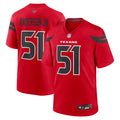 Men's Houston Texans Will Anderson Jr. Red Alternate Game Jersey