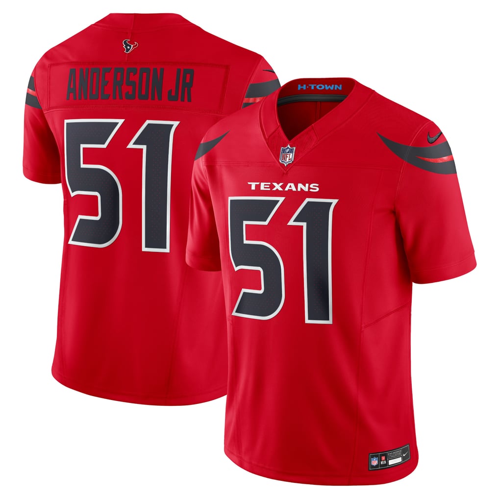 Men's Houston Texans Will Anderson Jr. Red Alternate Vapor F.U.S.E. Limited Jersey