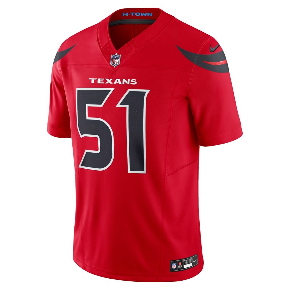 Men's Houston Texans Will Anderson Jr. Red Alternate Vapor F.U.S.E. Limited Jersey
