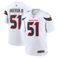 Men's Houston Texans Will Anderson Jr. White Game Jersey