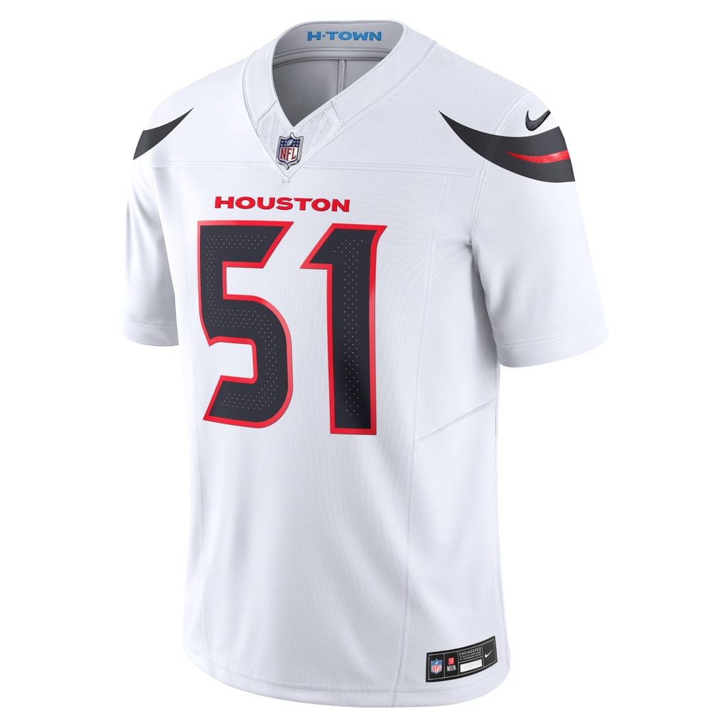 Men's Houston Texans Will Anderson Jr. White Vapor F.U.S.E. Limited Jersey