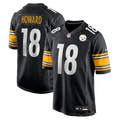 Men's Pittsburgh Steelers Will Howard Black Team Game Jersey