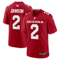 Men's Arizona Cardinals Will Johnson Cardinal Team Game Jersey