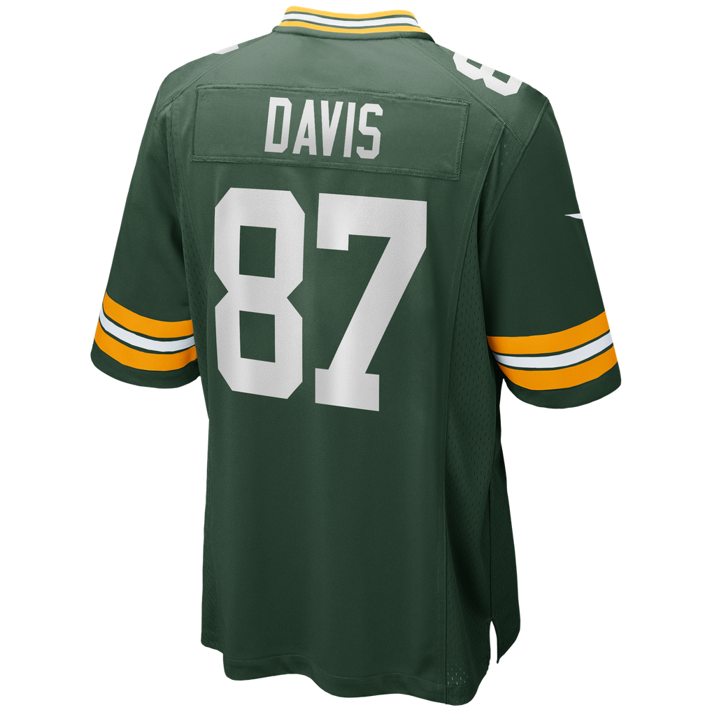 Men's Green Bay Packers Willie Davis Green Game Retired Player Jersey