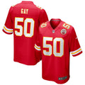 Men's Kansas City Chiefs Willie Gay Red Game Jersey