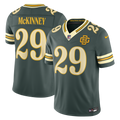 Men's Green Bay Packers Xavier McKinney Green 2026 Rivalries Collection Stitched Limited Jersey
