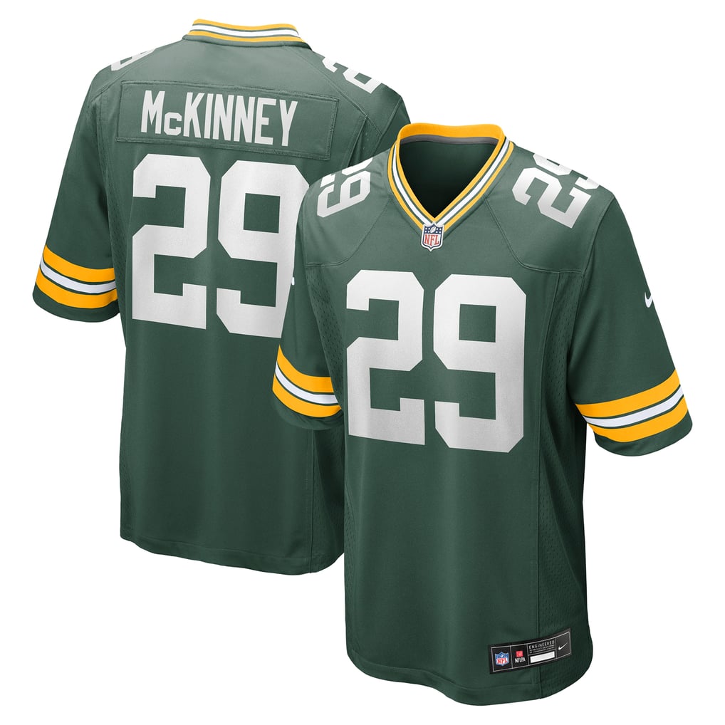 Men's Green Bay Packers Xavier McKinney Green Team Game Jersey