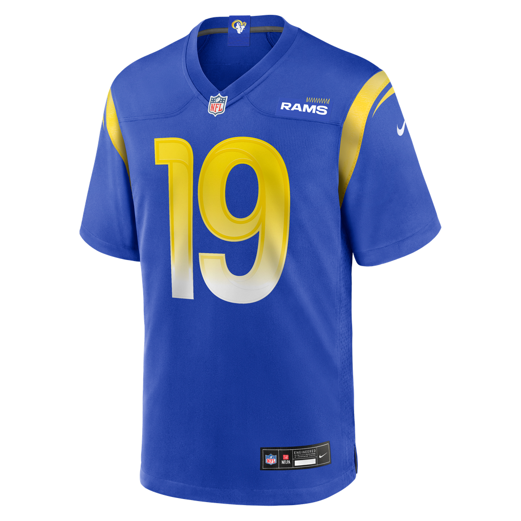 Men's Los Angeles Rams Xavier Smith Royal Home Game Jersey