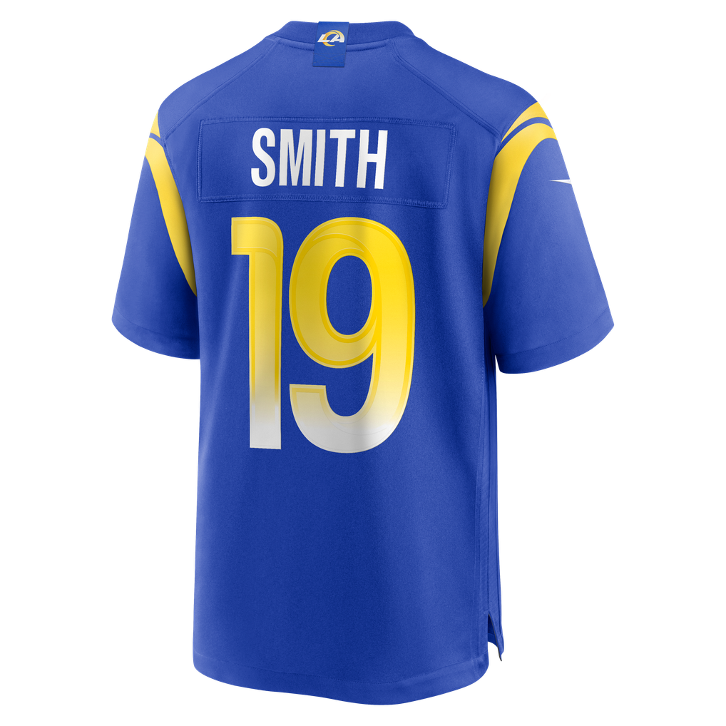 Men's Los Angeles Rams Xavier Smith Royal Home Game Jersey