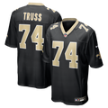Men's New Orleans Saints Xavier Truss Black Team Game Jersey