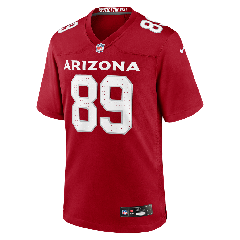 Men's Arizona Cardinals Xavier Weaver Cardinal Team Game Jersey