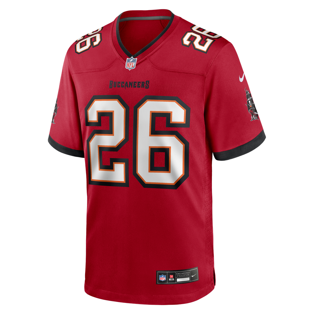Men's Tampa Bay Buccaneers Xavier Williams Red Team Game Jersey