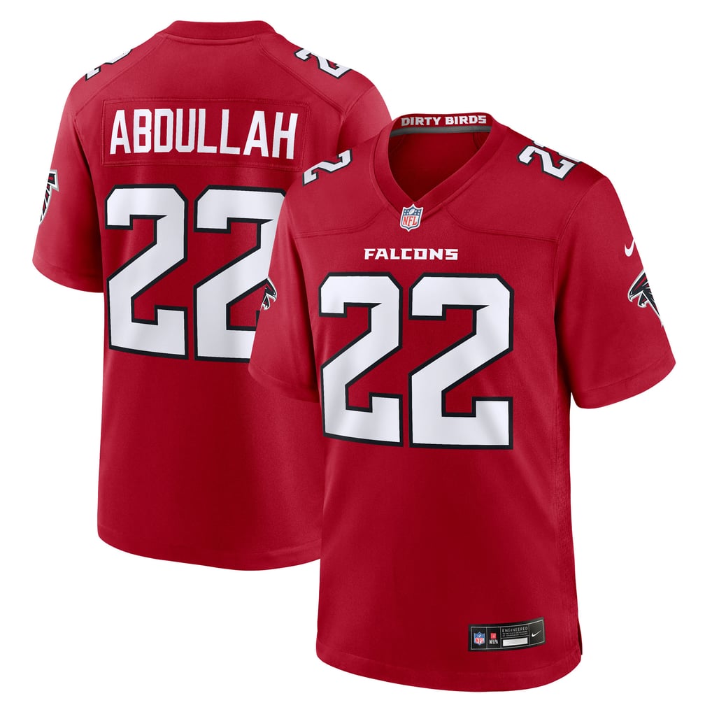 Men's Atlanta Falcons Yasir Abdullah Red Team Game Jersey