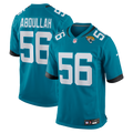 Men's Jacksonville Jaguars Yasir Abdullah Teal Team Game Jersey