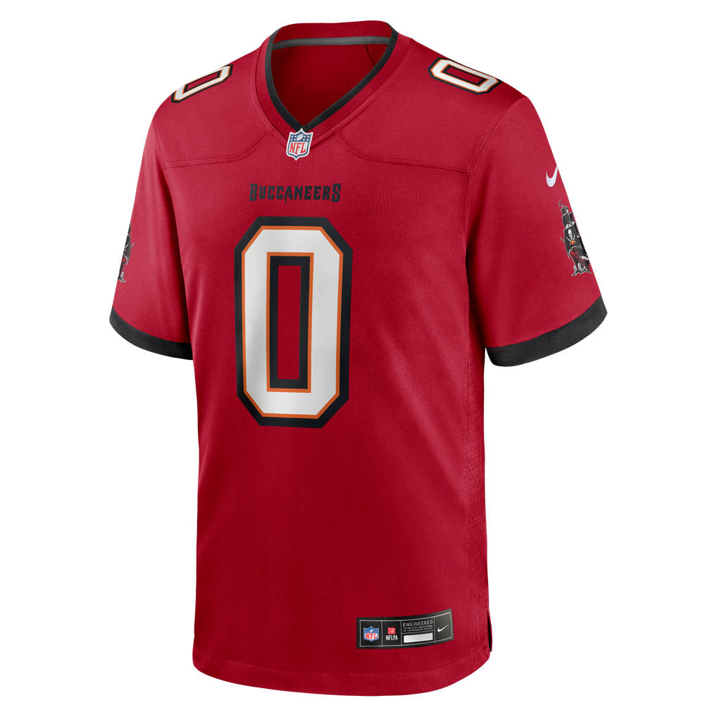 Men's Tampa Bay Buccaneers YaYa Diaby Red Game Jersey