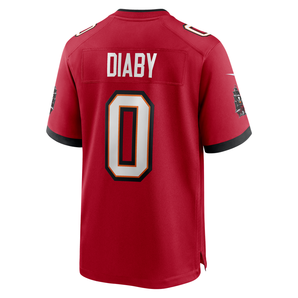 Men's Tampa Bay Buccaneers YaYa Diaby Red Game Jersey
