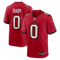 Men's Tampa Bay Buccaneers YaYa Diaby Red Game Jersey