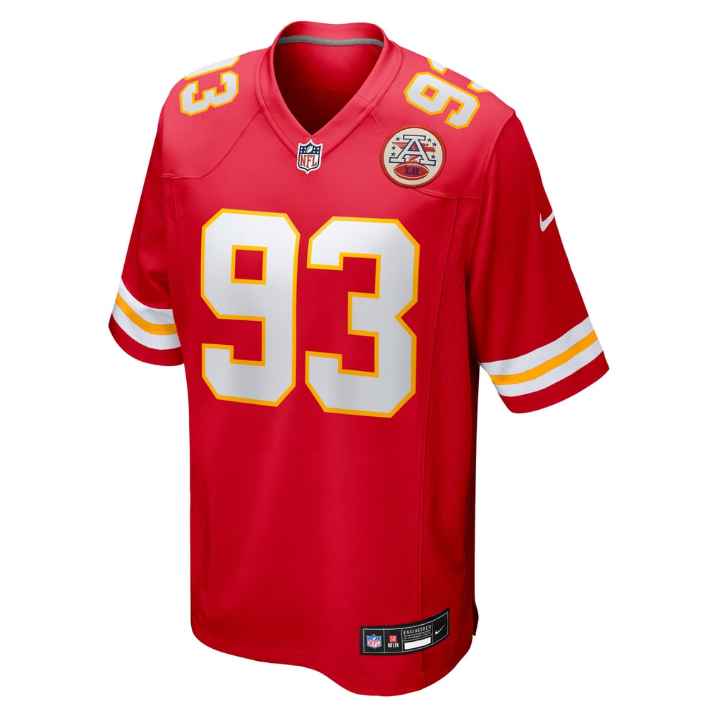 Men's Kansas City Chiefs Zacch Pickens Red Team Game Jersey
