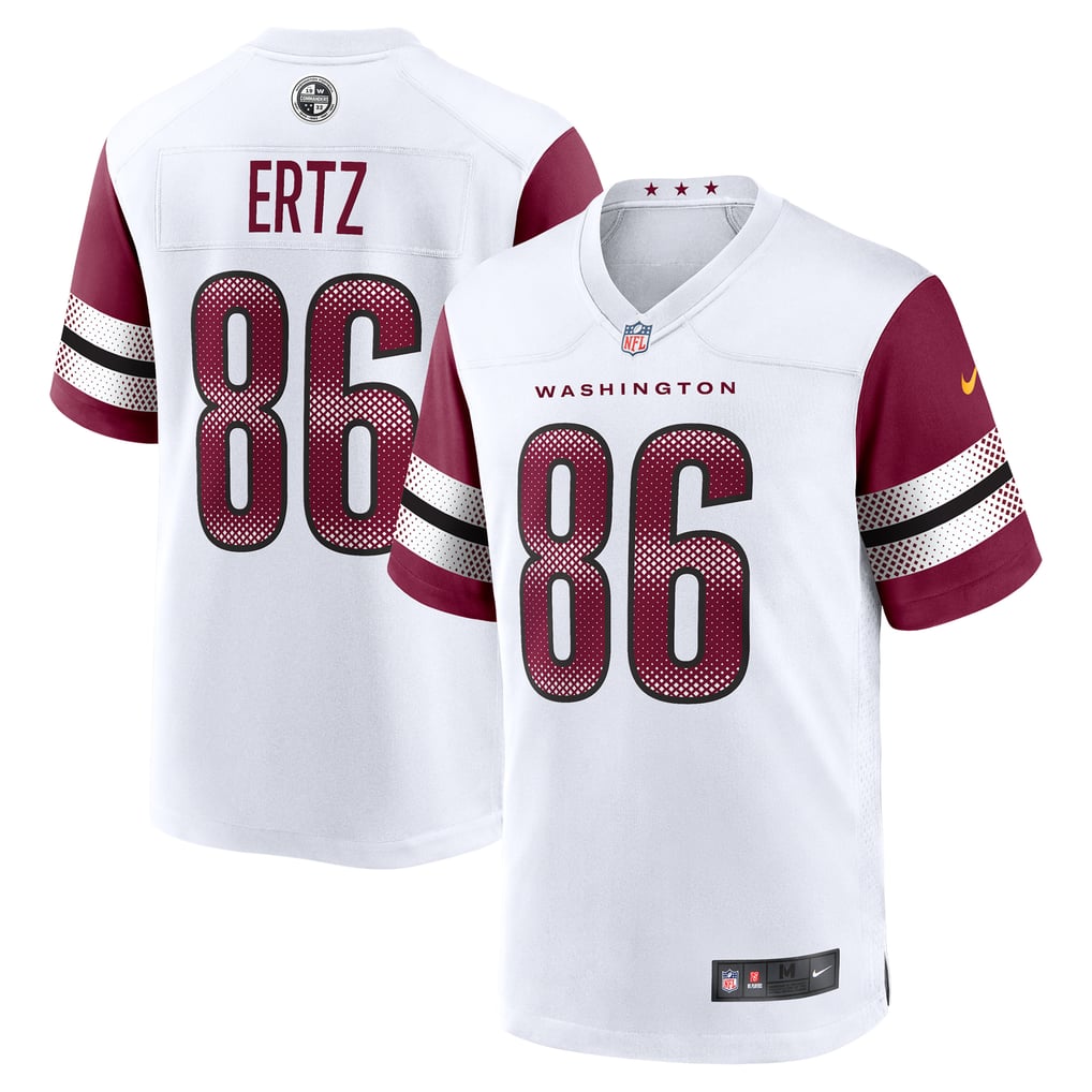 Men's Washington Commanders Zach Ertz White Game Jersey