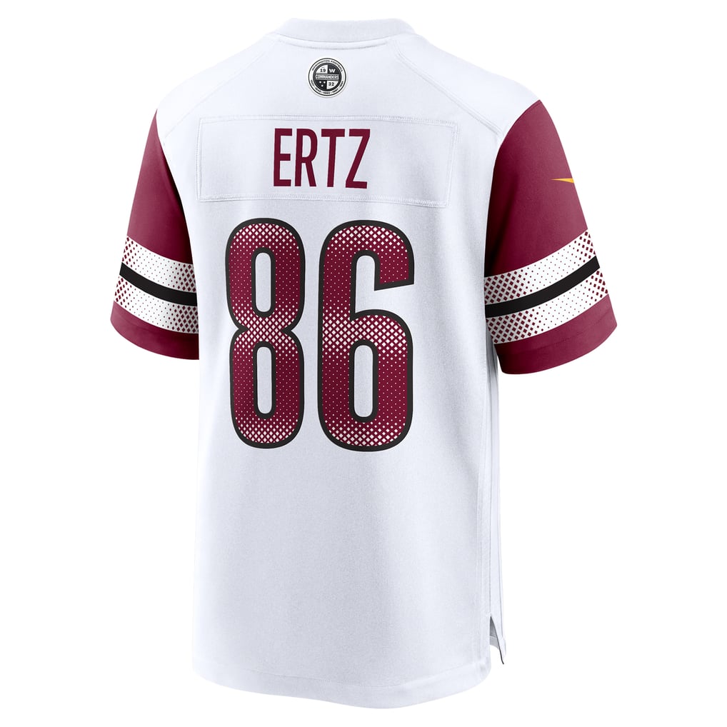 Men's Washington Commanders Zach Ertz White Game Jersey