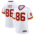 Men's Washington Commanders Zach Ertz White Game Super Bowl Era Jersey