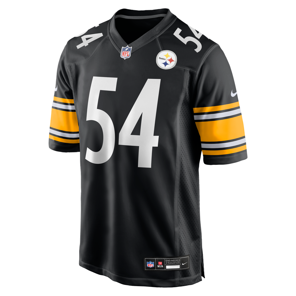 Men's Pittsburgh Steelers Zach Frazier Black Game Jersey