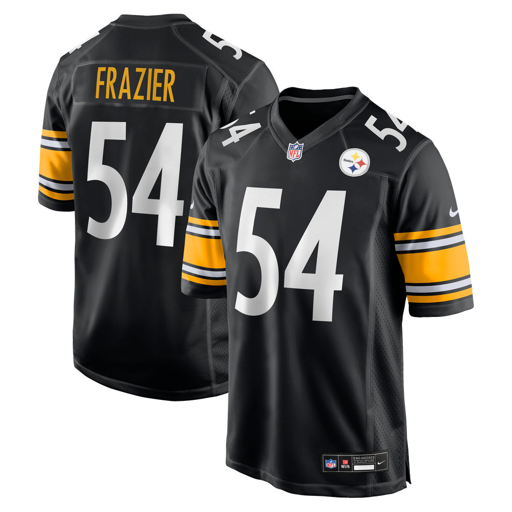 Men's Pittsburgh Steelers Zach Frazier Black Game Jersey