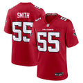Men's Atlanta Falcons Za'Darius Smith Red Team Game Jersey
