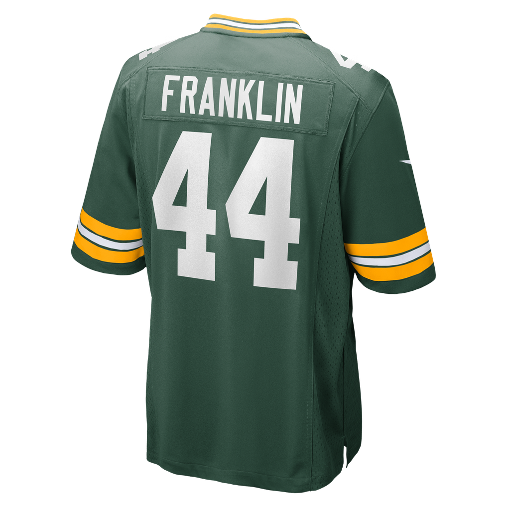 Men's Green Bay Packers Zaire Franklin Green Game Jersey
