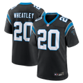 Men's Carolina Panthers Zakee Wheatley Black Team Game Jersey