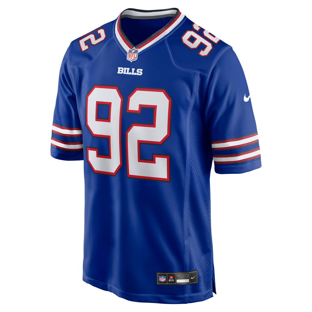 Men's Buffalo Bills Zane Durant Royal Team Game Jersey