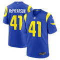 Men's Los Angeles Rams Zech McPhearson Royal Team Game Jersey
