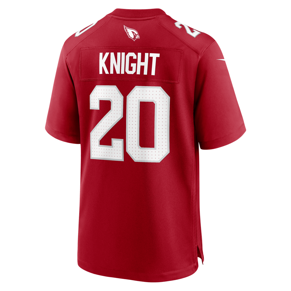 Men's Arizona Cardinals Zonovan Knight Cardinal Team Game Jersey
