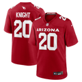 Men's Arizona Cardinals Zonovan Knight Cardinal Team Game Jersey