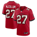Men's Tampa Bay Buccaneers Zyon McCollum Red Game Player Jersey