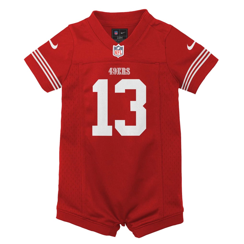 Newborn San Francisco 49ers Brock Purdy Scarlet Romper Game Jersey